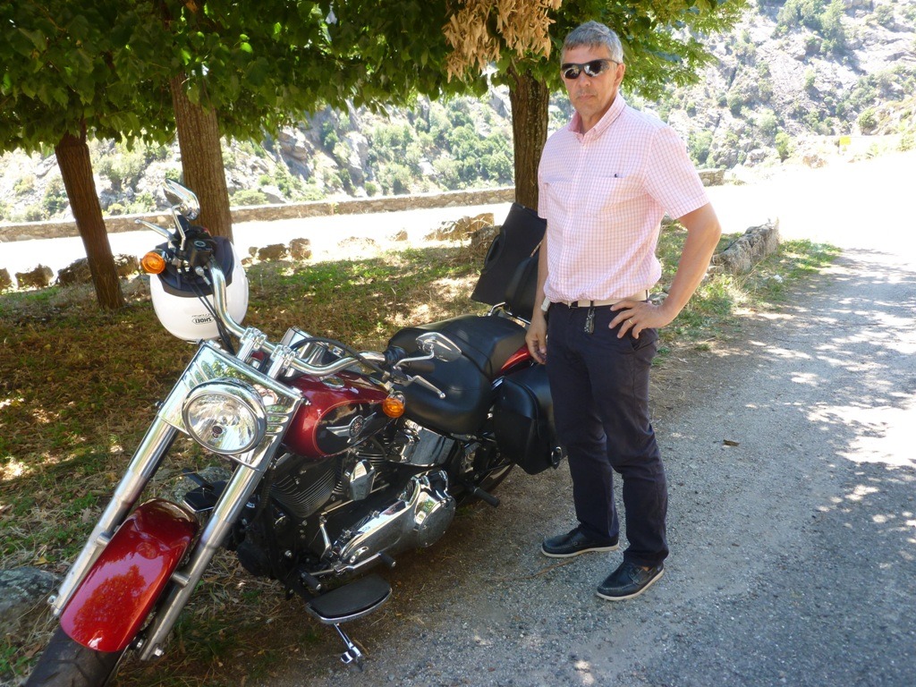 pause pique nique entre Porto et Corte