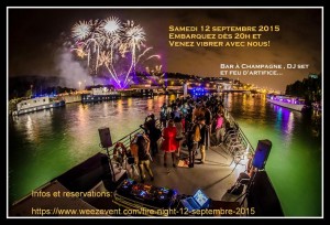 Navigation / Champagne/ bon son/ feu st Cloud